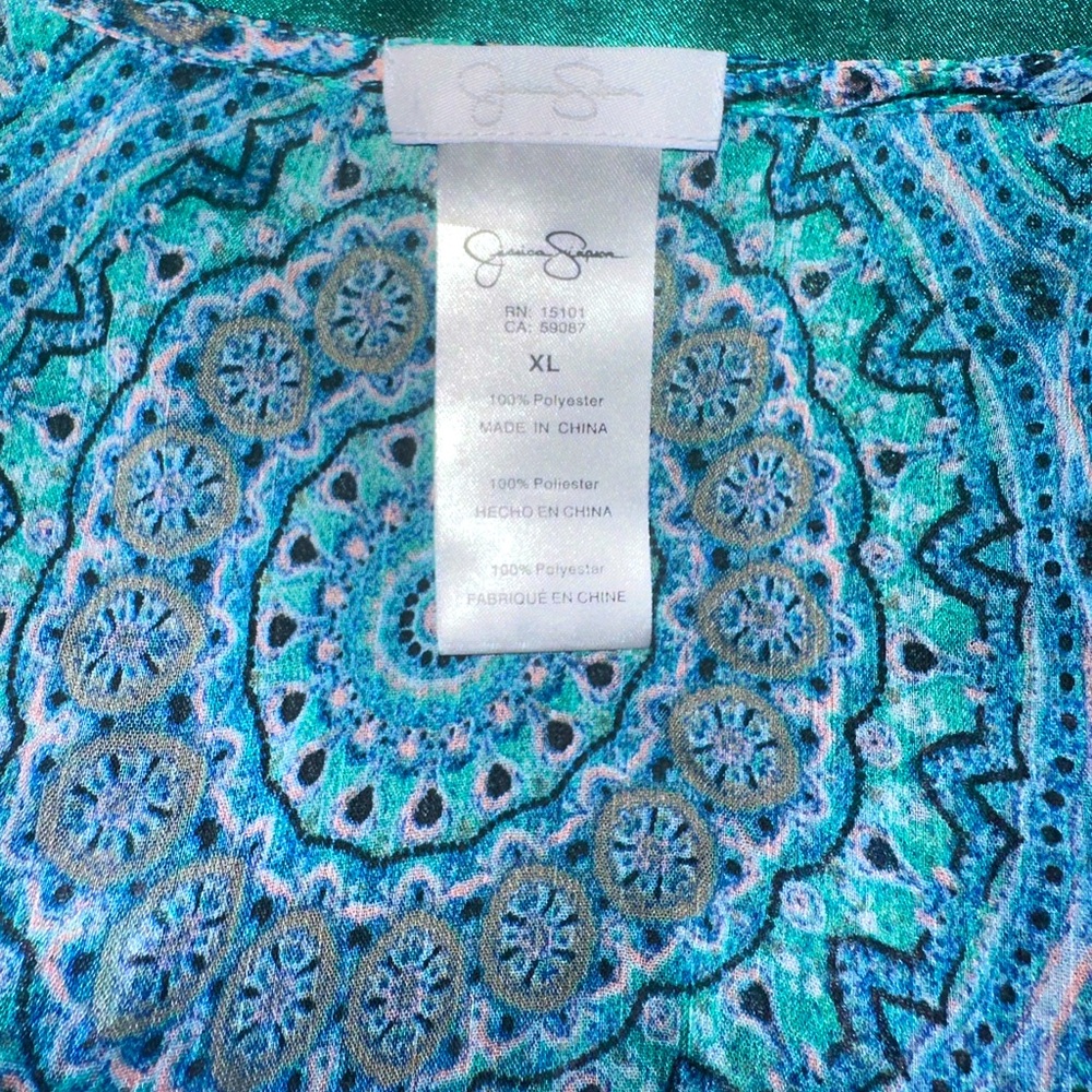 NWOT Jessica Simpson tie front cover